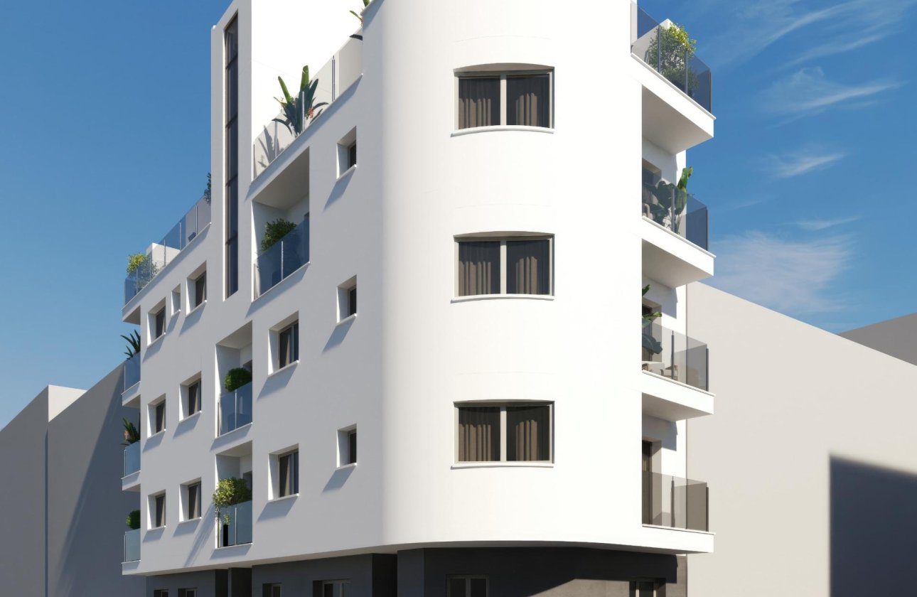 Nieuwbouw Woningen - Appartement -
Torrevieja - Centro