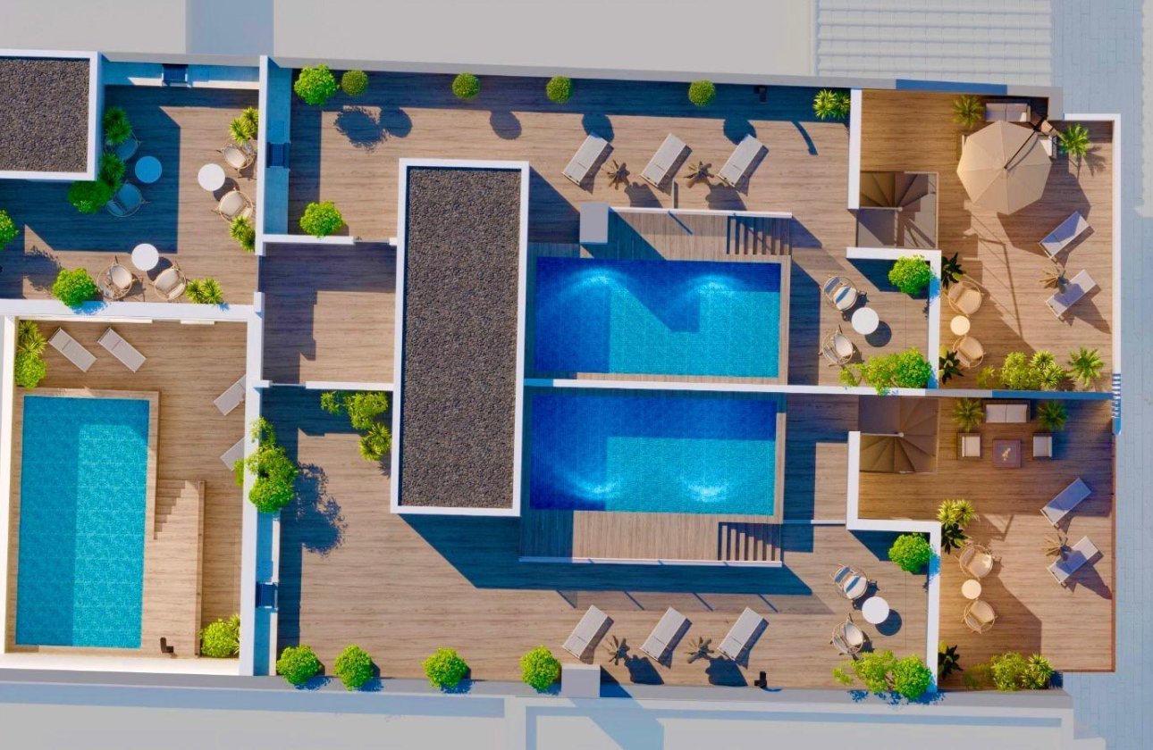 Nieuwbouw Woningen - Appartement -
Torrevieja - Centro