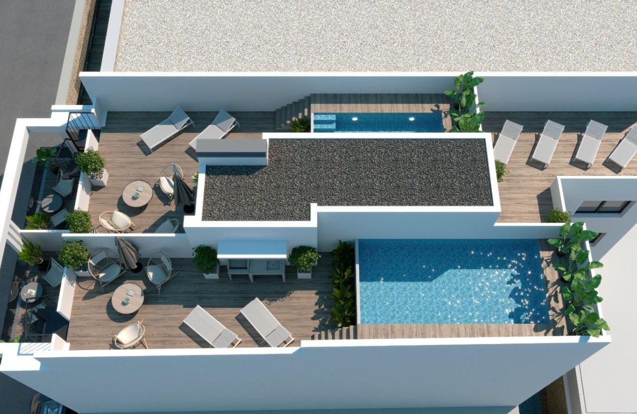 Nieuwbouw Woningen - Appartement -
Torrevieja - Playa de El Cura