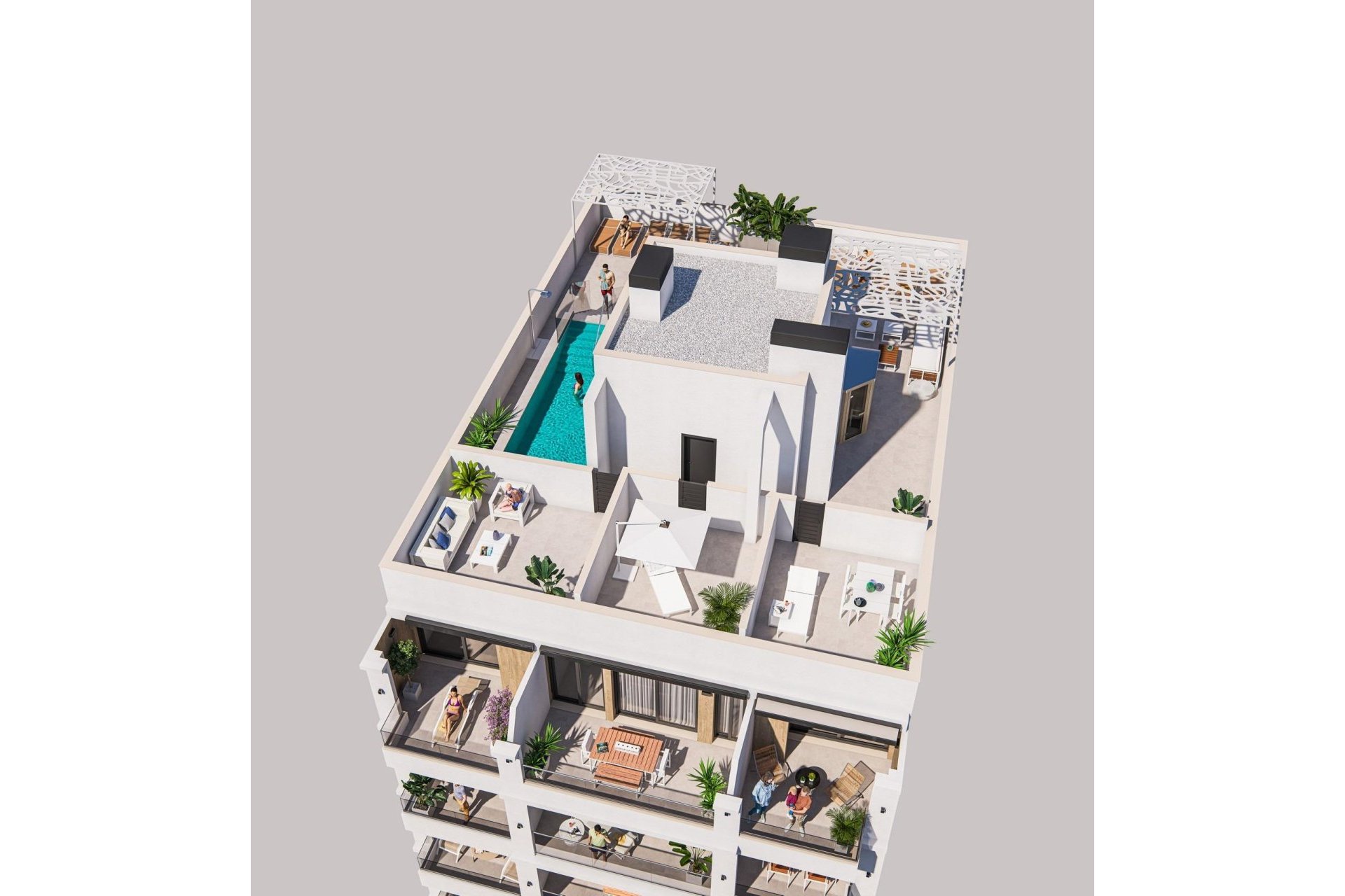 Nieuwbouw Woningen - Appartement -
Torrevieja - Playa de El Cura