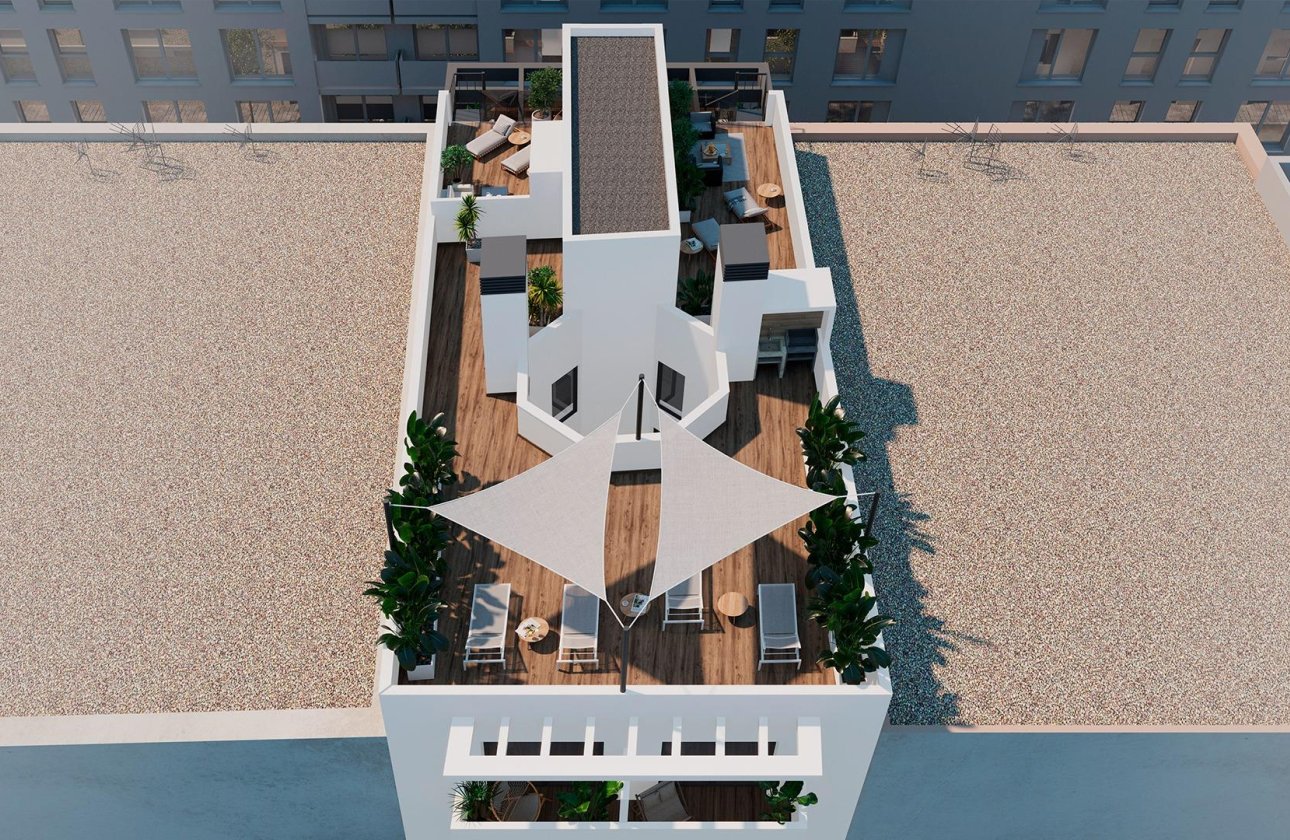 Nieuwbouw Woningen - Appartement -
Torrevieja - Playa de El Cura