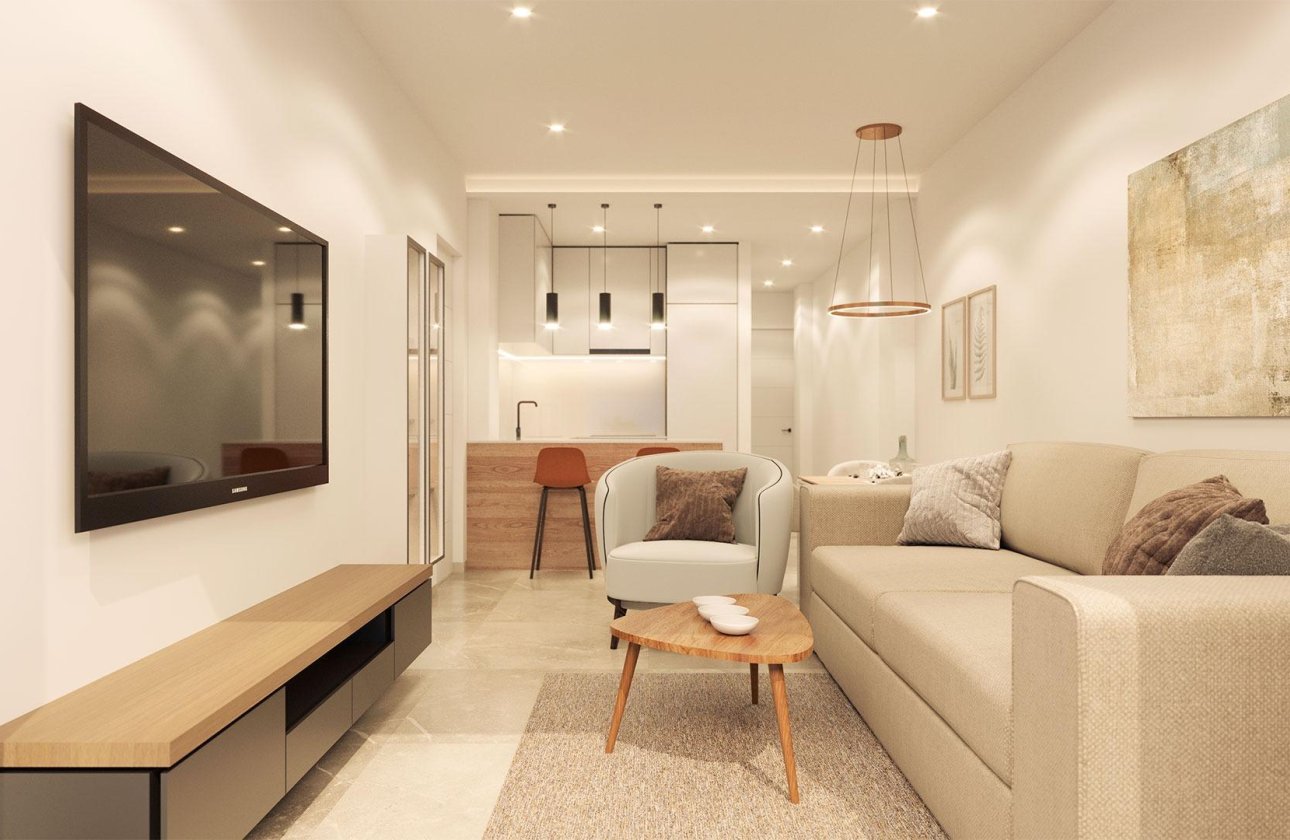 Nieuwbouw Woningen - Appartement -
Torrevieja - Playa del Acequión