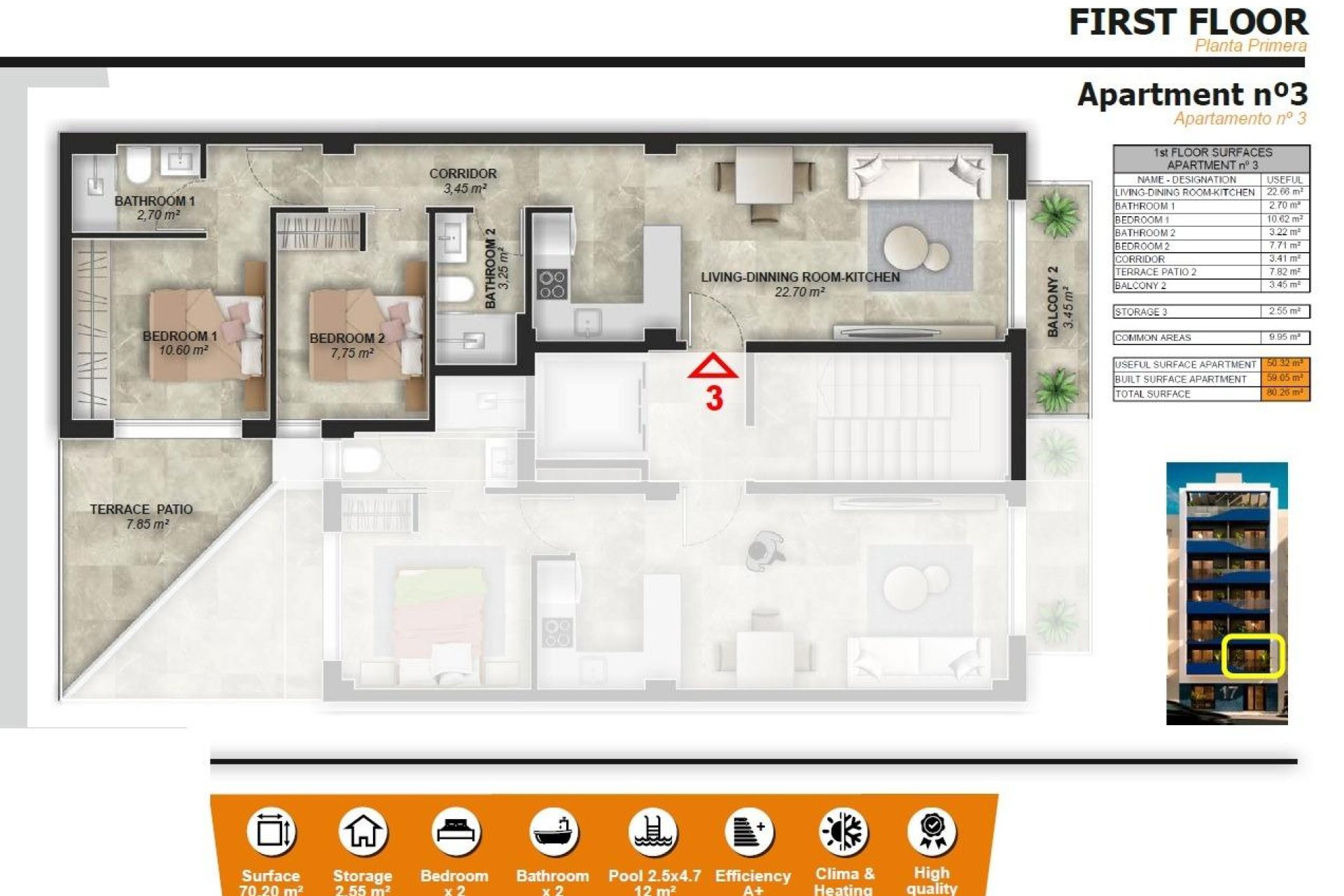 Nieuwbouw Woningen - Appartement -
Torrevieja - Playa del Acequión