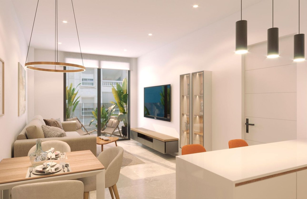 Nieuwbouw Woningen - Appartement -
Torrevieja - Playa del Acequión