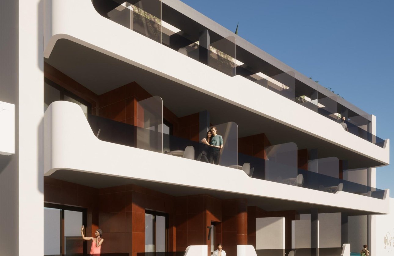 Nieuwbouw Woningen - Appartement -
Torrevieja - Playa del Cura