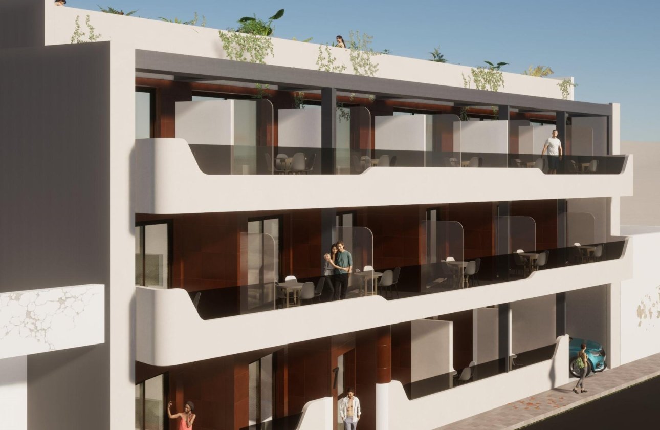 Nieuwbouw Woningen - Appartement -
Torrevieja - Playa del Cura