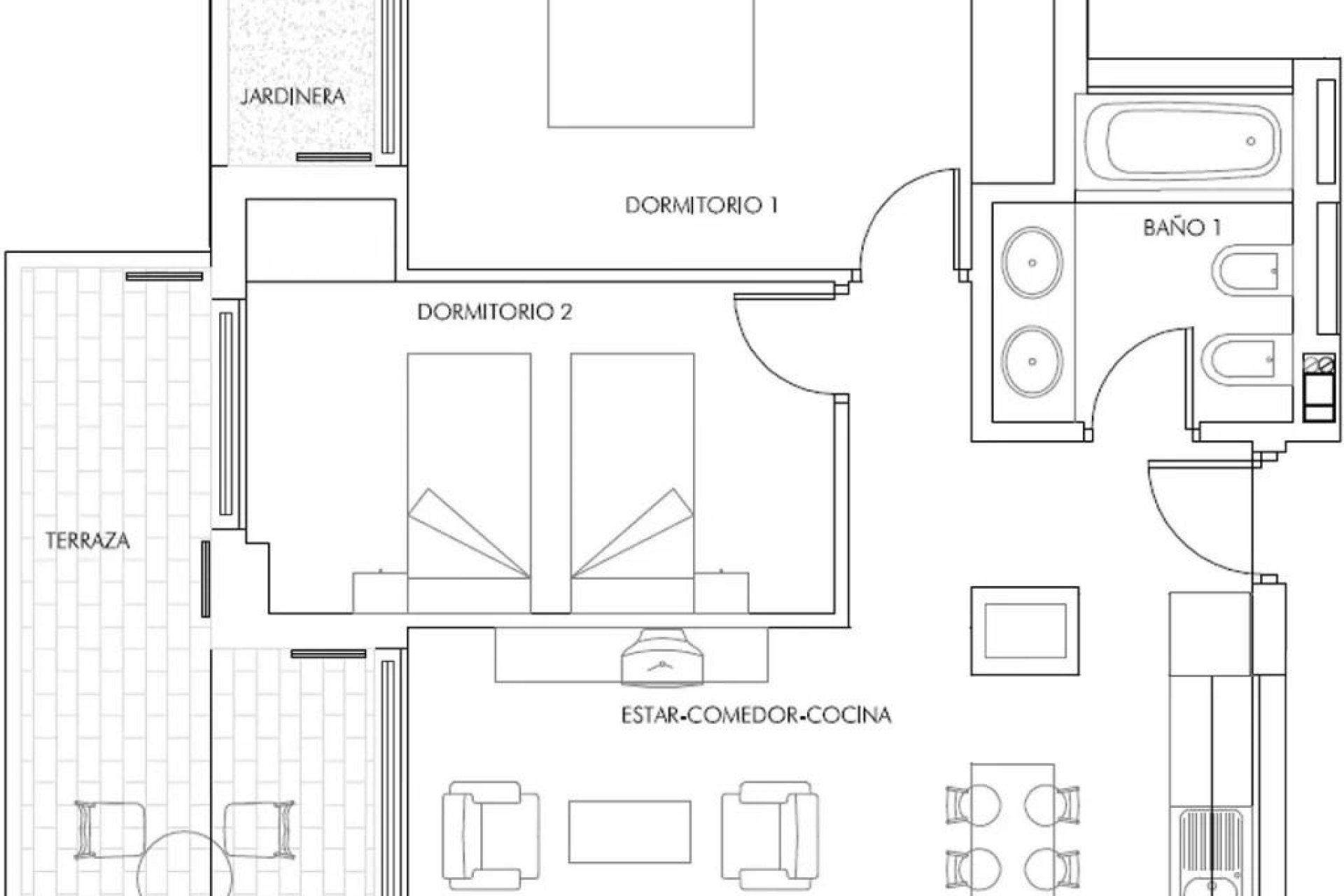 Nieuwbouw Woningen - Appartement -
Vera - Puerto del Rey