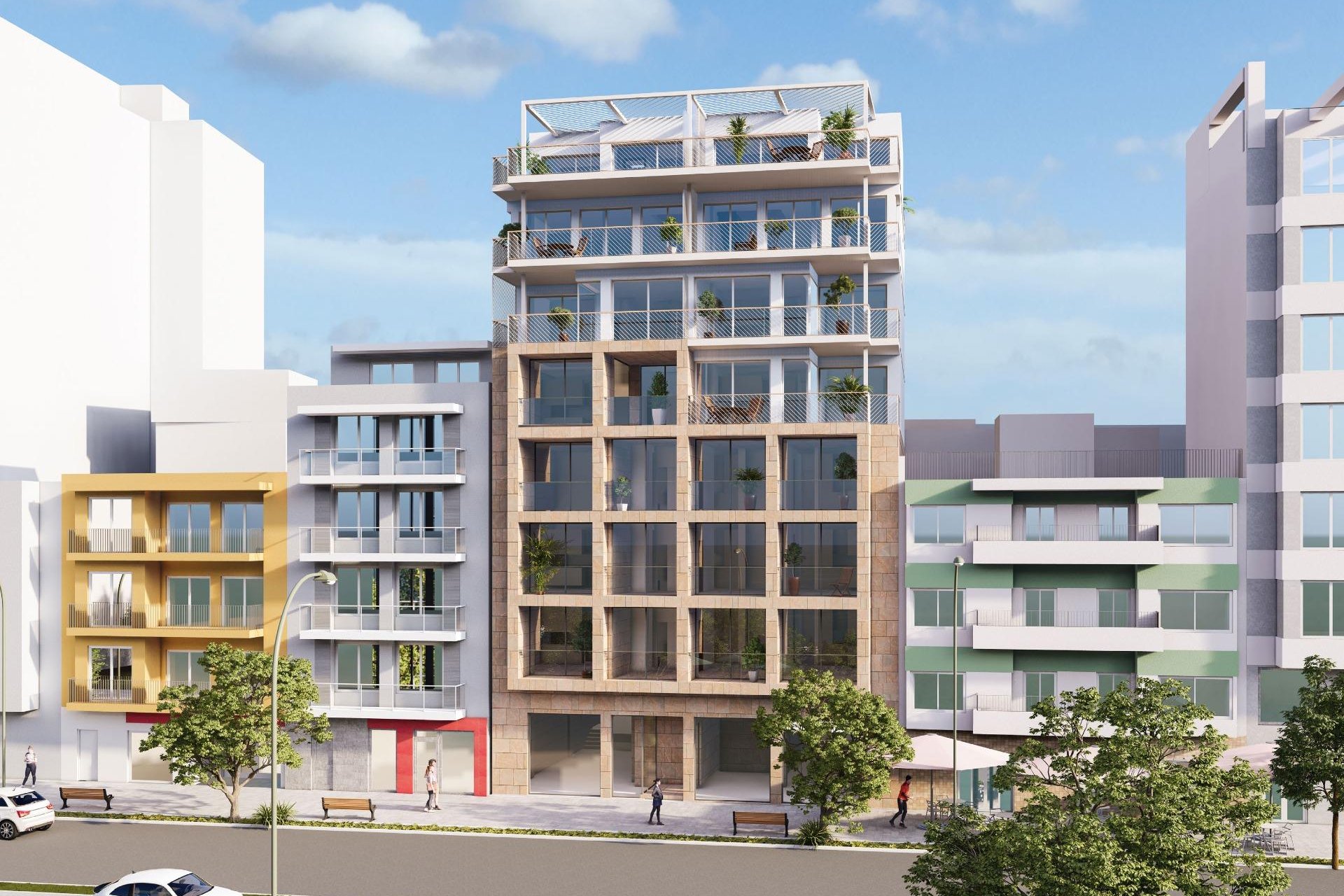 Nieuwbouw Woningen - Appartement -
Villajoyosa - Pueblo