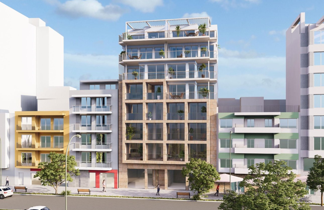 Nieuwbouw Woningen - Appartement -
Villajoyosa - Pueblo