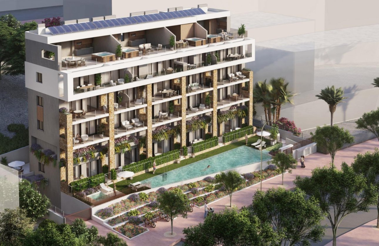 Nieuwbouw Woningen - Appartement -
Villajoyosa - Puntes del Moro
