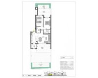 Nieuwbouw Woningen - Bungalow -
Algorfa - La Finca Golf