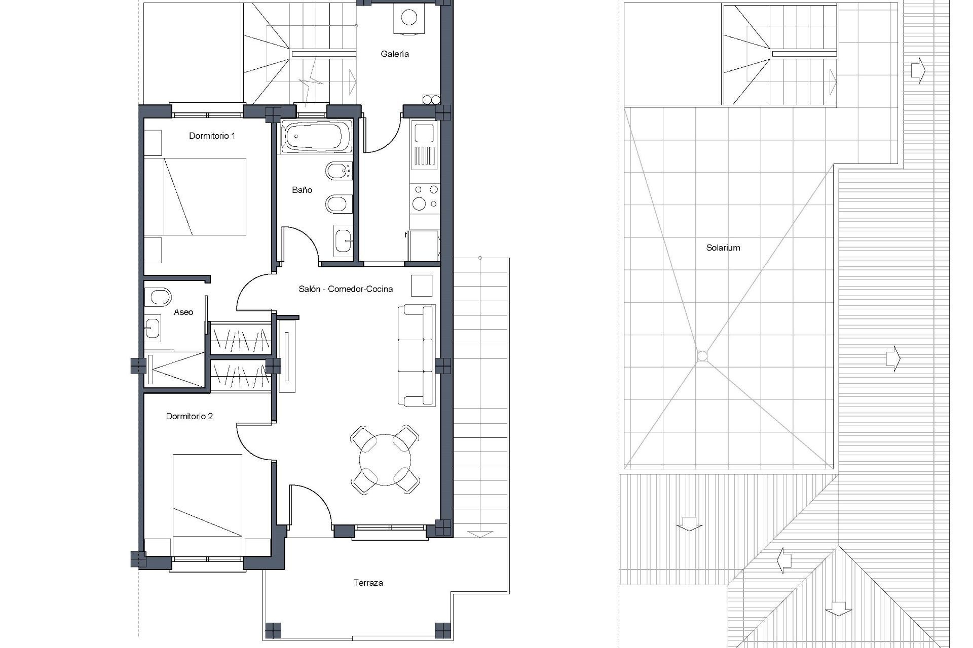 Nieuwbouw Woningen - Bungalow -
Castalla - Castalla Internacional