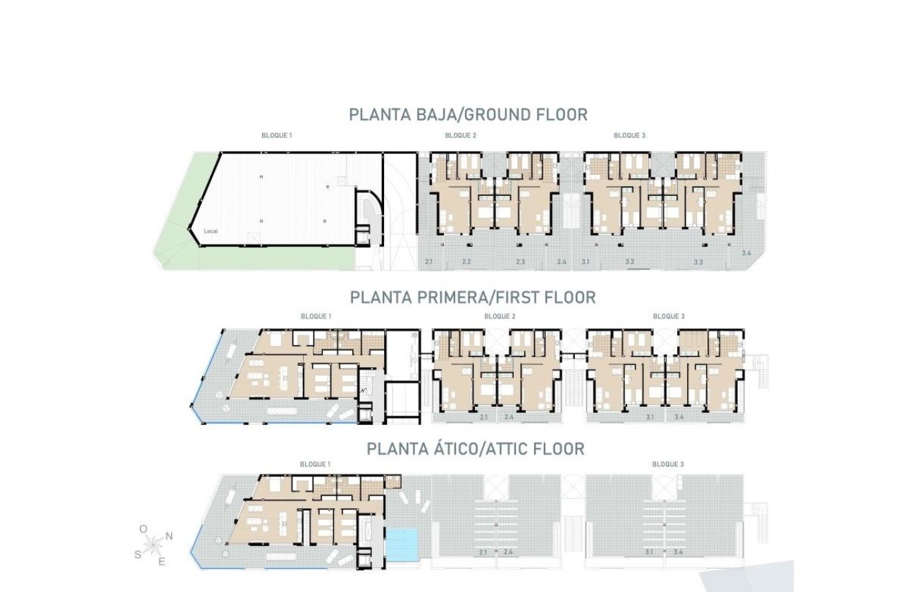 Nieuwbouw Woningen - Bungalow -
Pilar de la Horadada - La Rambla