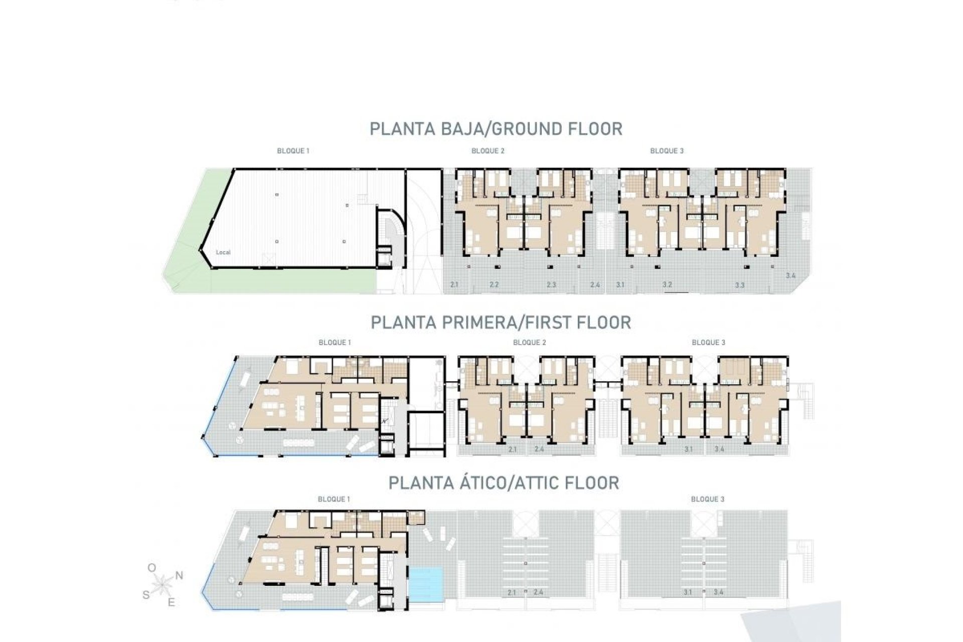 Nieuwbouw Woningen - Bungalow -
Pilar de la Horadada - La Rambla