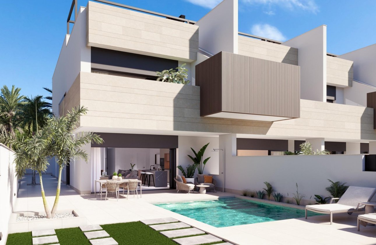 Nieuwbouw Woningen - Bungalow -
Pilar de la Horadada - parques de Andromeda