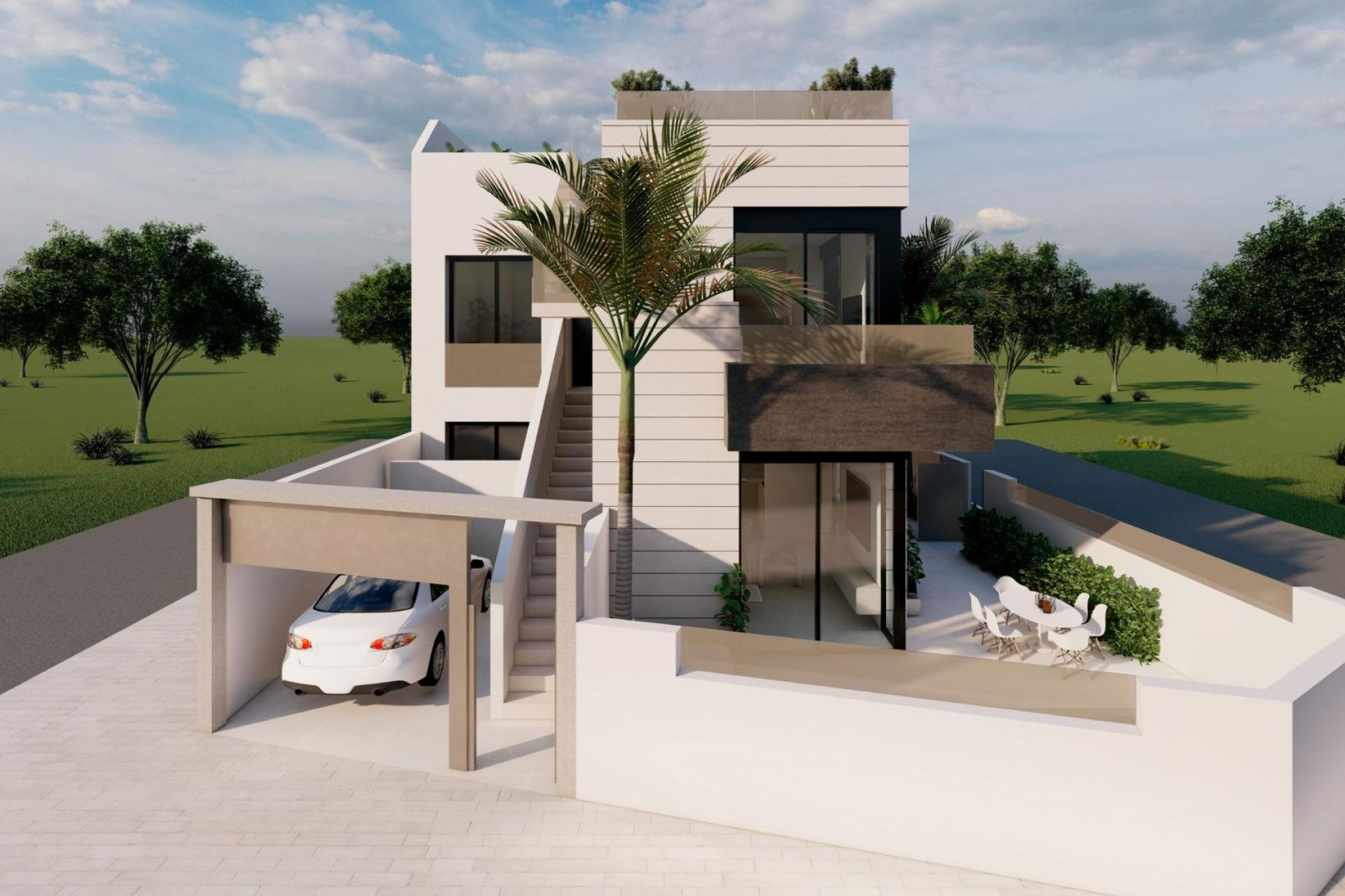 Nieuwbouw Woningen - Bungalow -
Pilar de la Horadada - pueblo