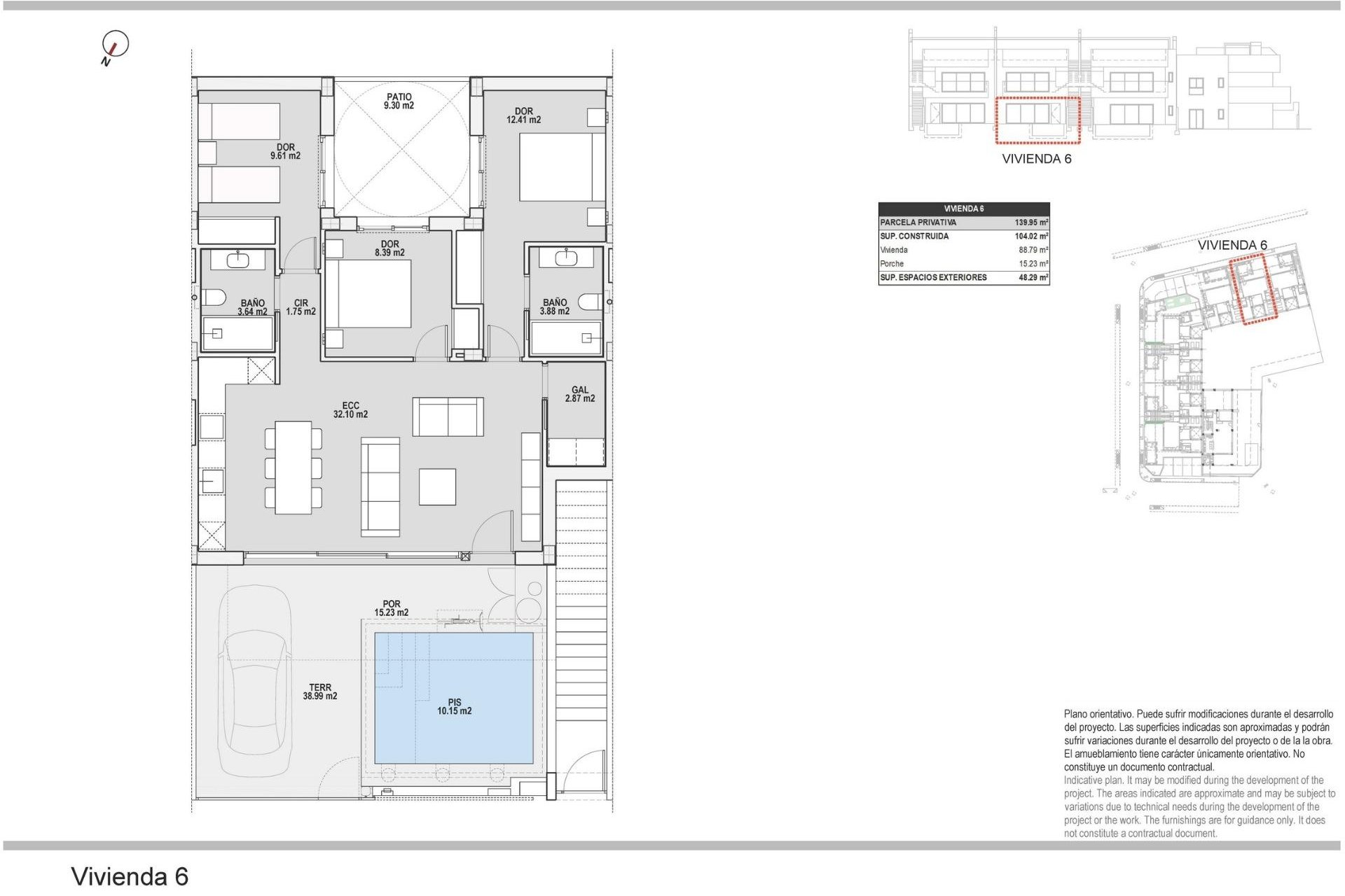 Nieuwbouw Woningen - Bungalow -
Pilar de la Horadada - pueblo