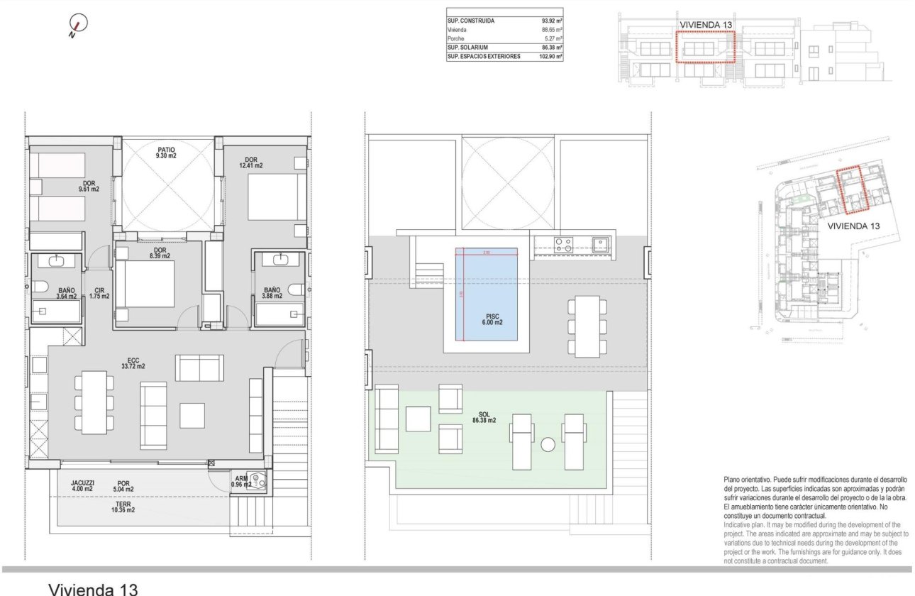 Nieuwbouw Woningen - Bungalow -
Pilar de la Horadada - pueblo