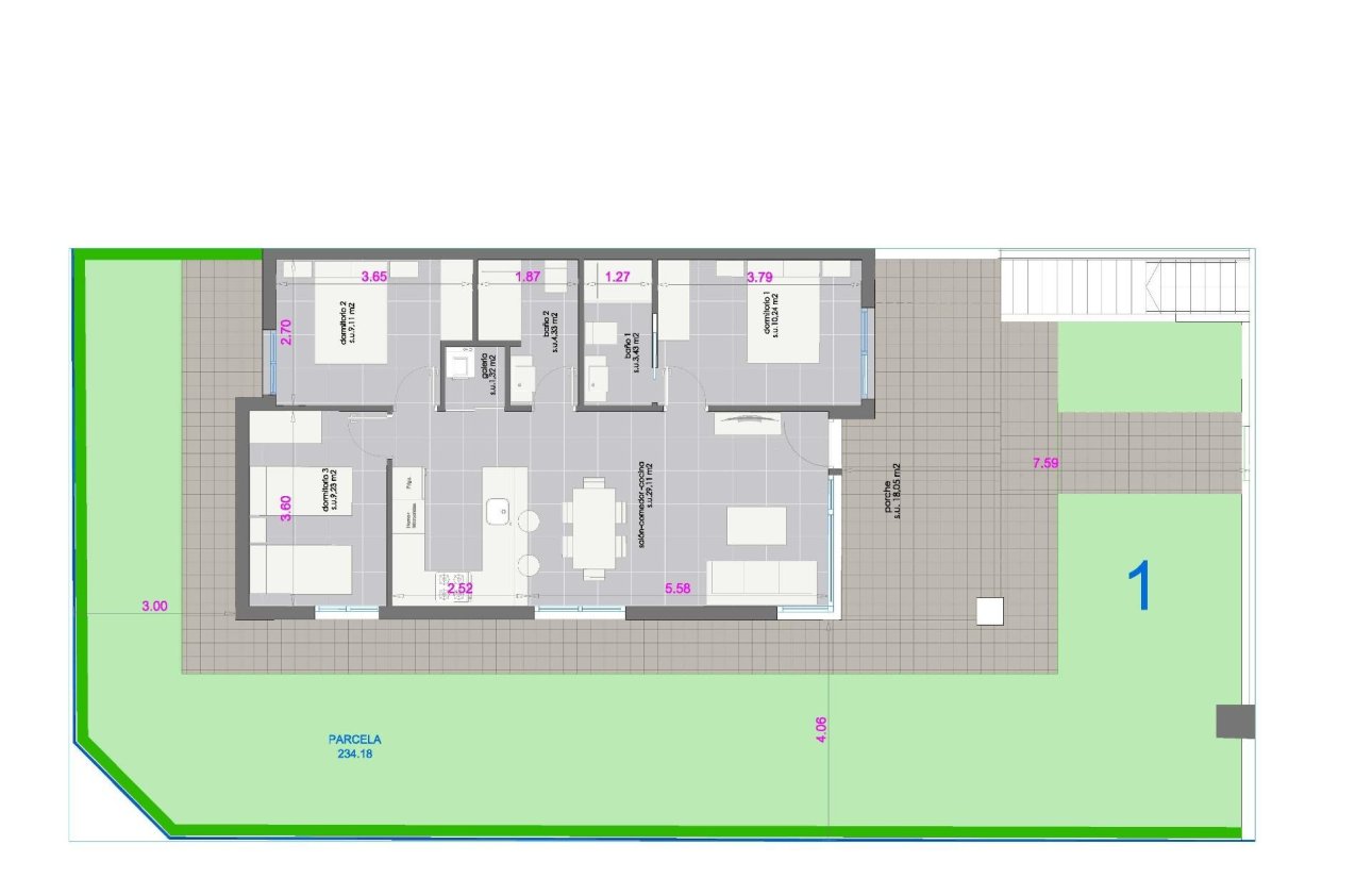 Nieuwbouw Woningen - Bungalow -
Pilar de la Horadada - pueblo