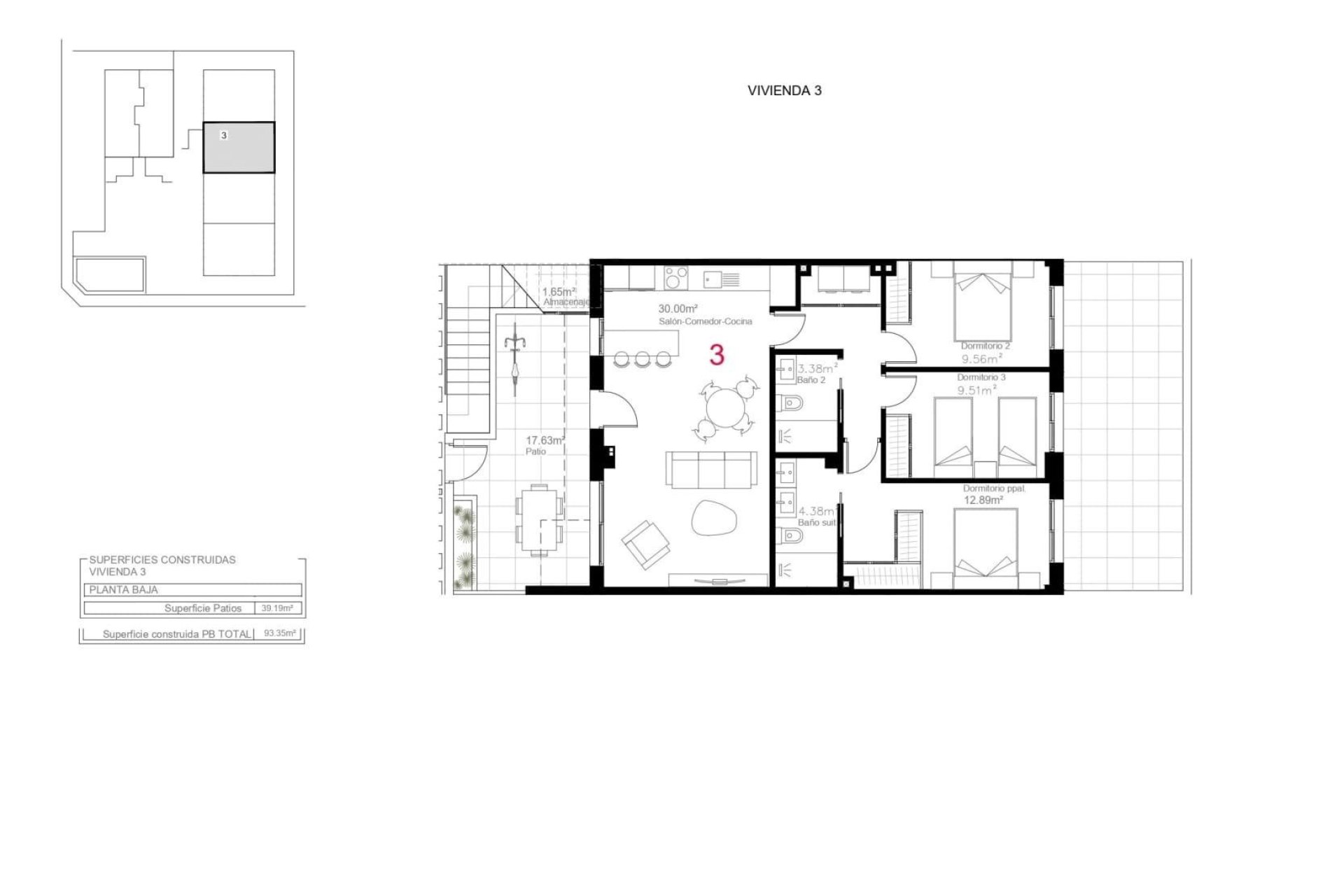 Nieuwbouw Woningen - Bungalow -
Pilar de la Horadada - pueblo