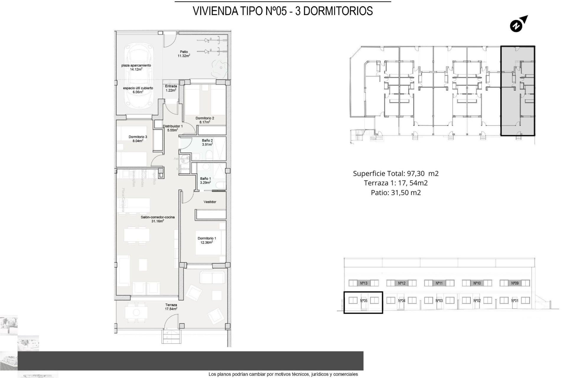 Nieuwbouw Woningen - Bungalow -
Pilar de la Horadada - pueblo