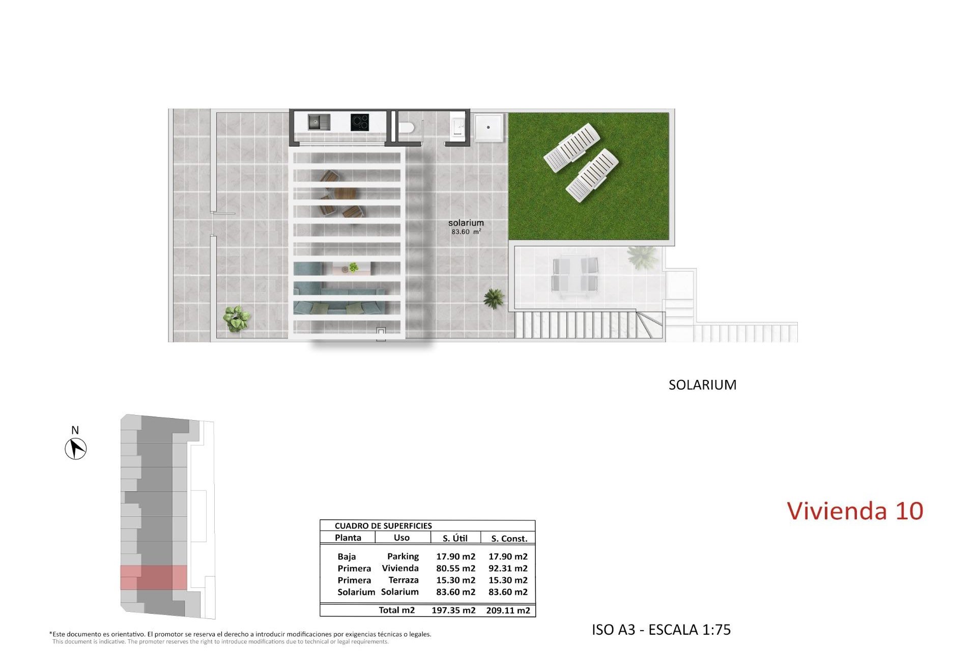 Nieuwbouw Woningen - Bungalow -
Pilar de la Horadada - pueblo