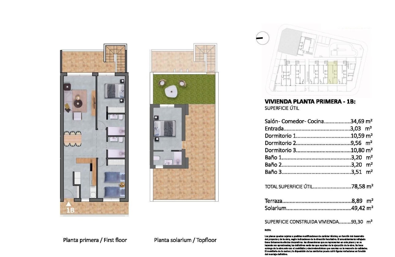 Nieuwbouw Woningen - Bungalow -
Pilar de la Horadada - pueblo