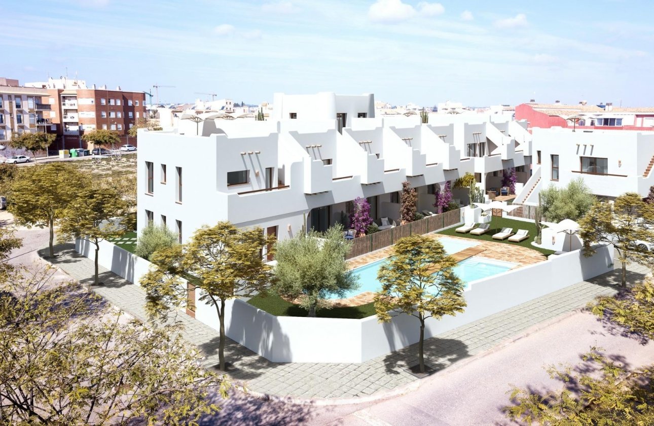 Nieuwbouw Woningen - Bungalow -
Pilar de la Horadada - pueblo