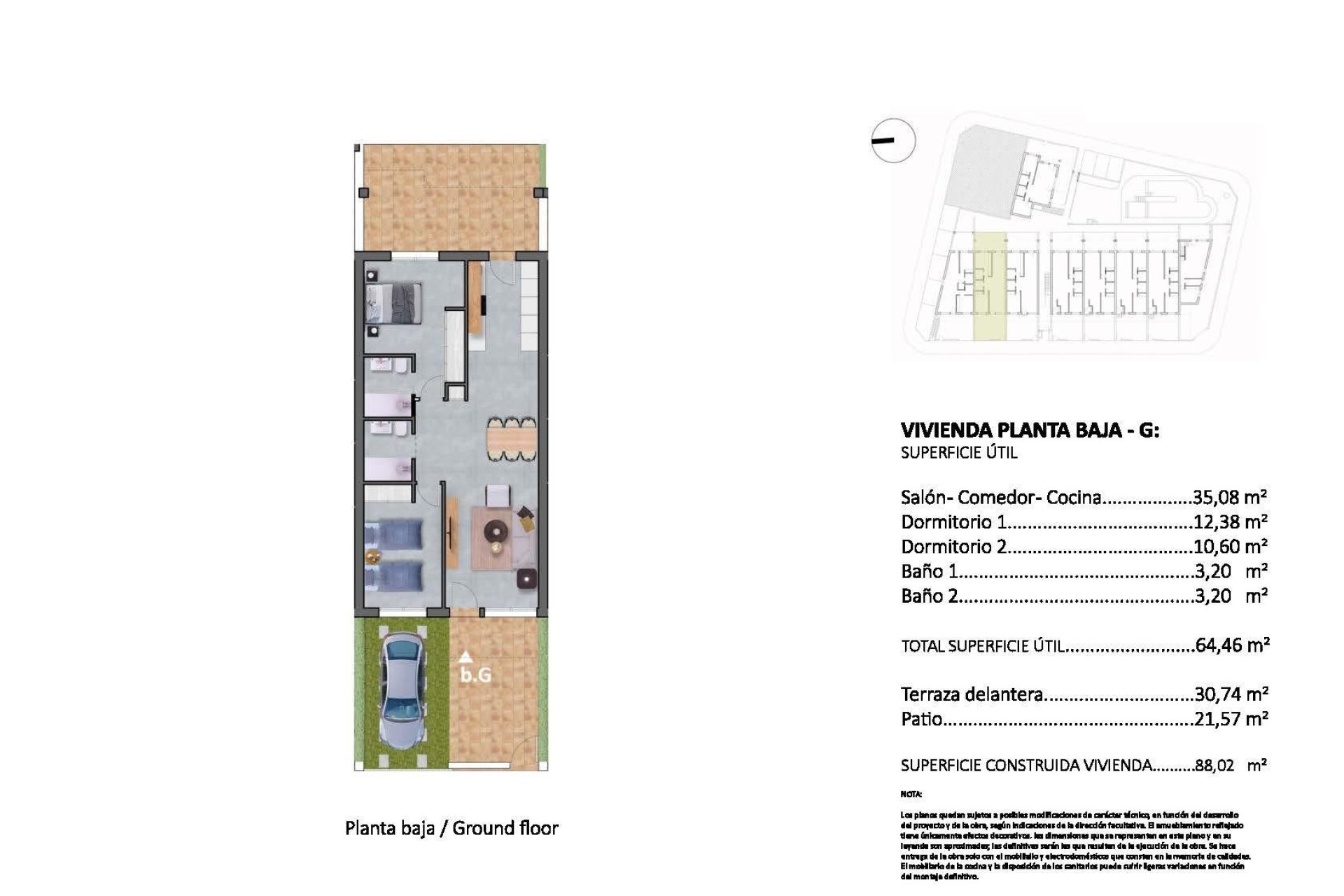 Nieuwbouw Woningen - Bungalow -
Pilar de la Horadada - pueblo