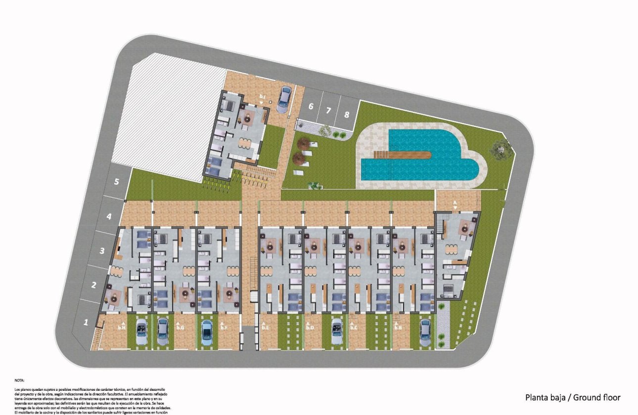 Nieuwbouw Woningen - Bungalow -
Pilar de la Horadada - pueblo