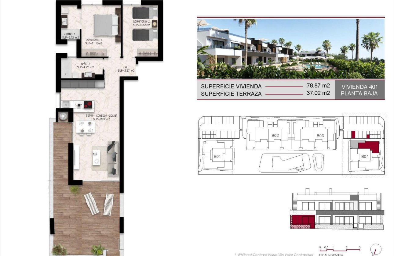 Nieuwbouw Woningen - Bungalow -
Rojales - Lo Marabú