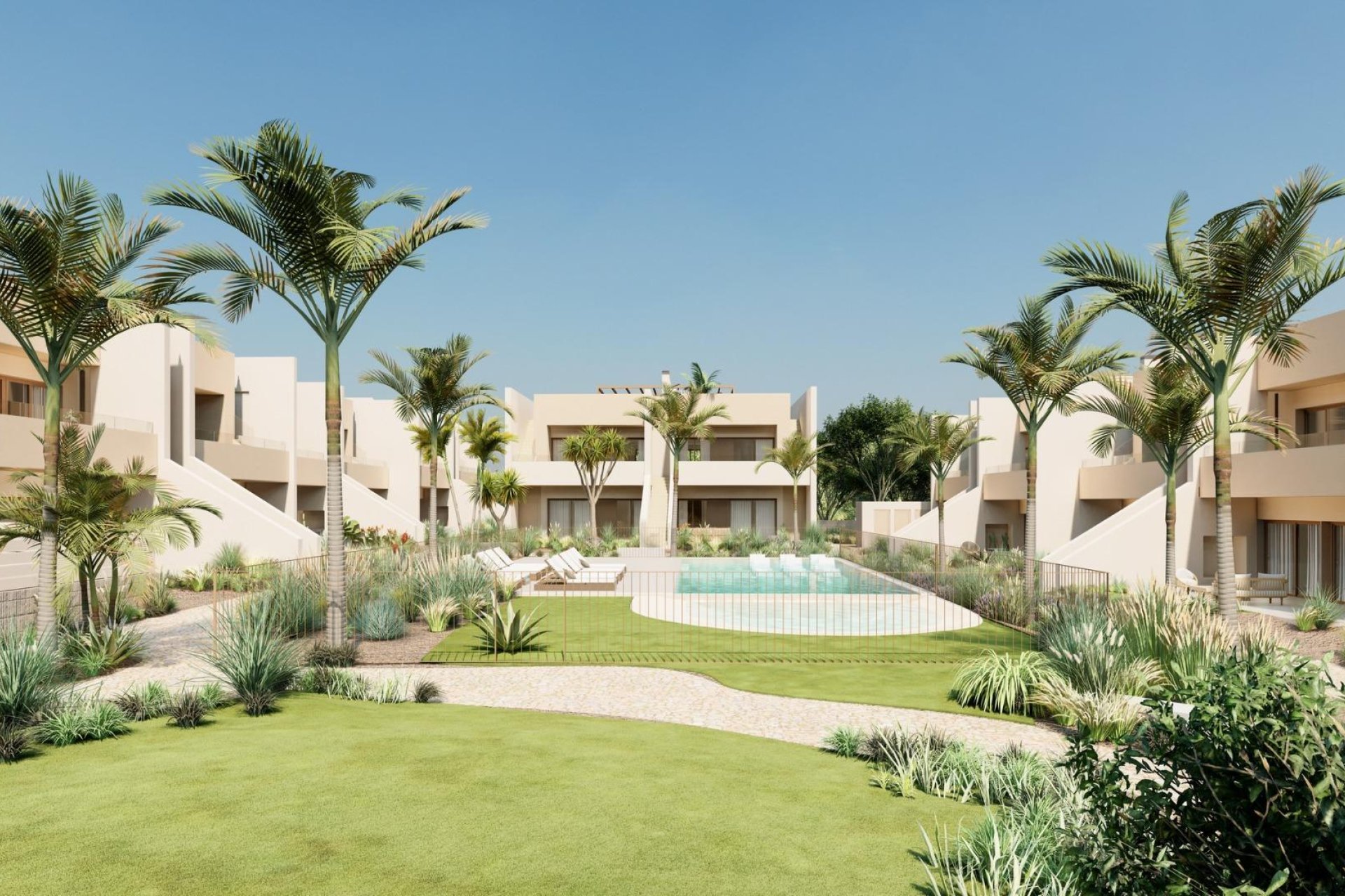 Nieuwbouw Woningen - Bungalow -
San Javier - Roda Golf