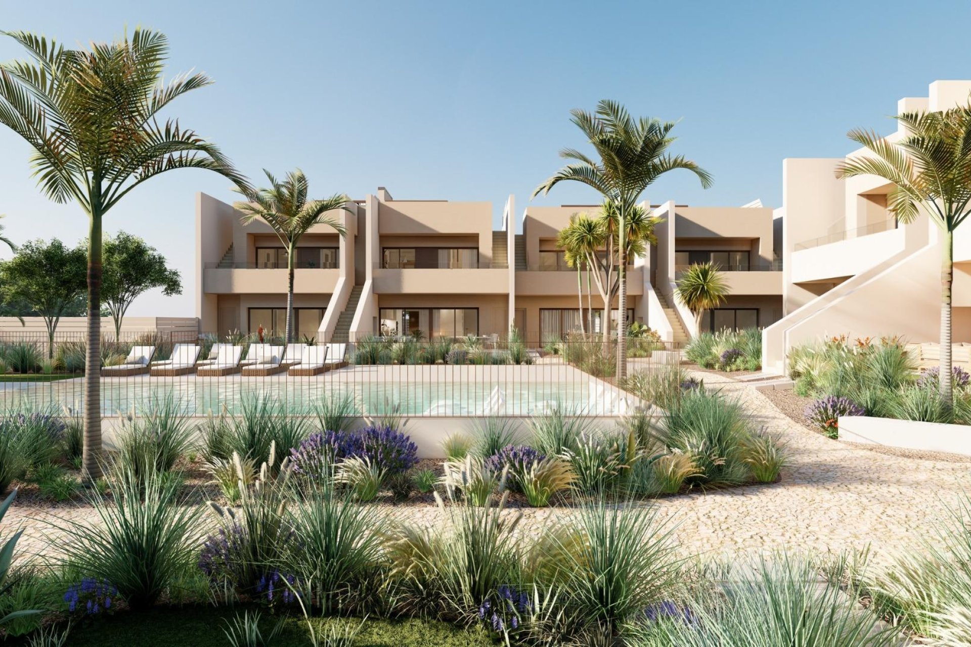 Nieuwbouw Woningen - Bungalow -
San Javier - Roda Golf