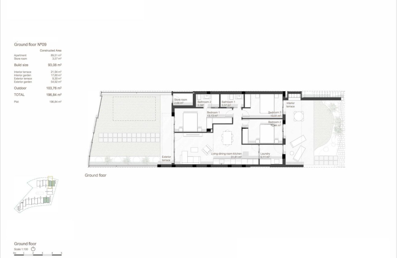 Nieuwbouw Woningen - Bungalow -
San Javier - Roda Golf