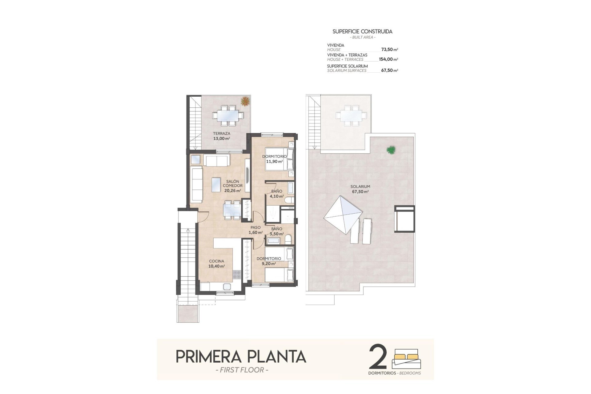 Nieuwbouw Woningen - Bungalow -
San Miguel de Salinas - La Cañada