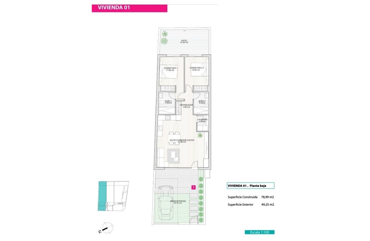 Nieuwbouw Woningen - Bungalow -
San Pedro del Pinatar - Lo Pagan