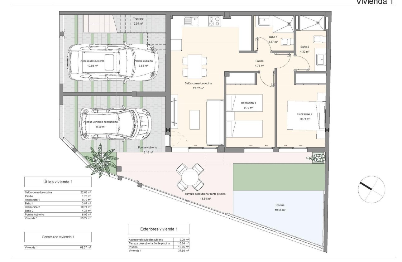 Nieuwbouw Woningen - Bungalow -
San Pedro del Pinatar - Lo Pagan