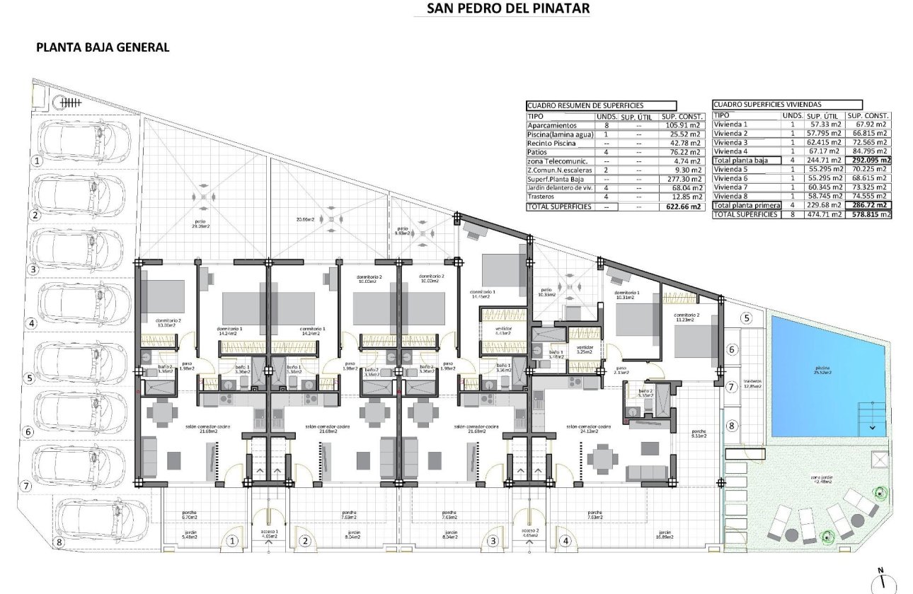 Nieuwbouw Woningen - Bungalow -
San Pedro del Pinatar - Los Cuarteros