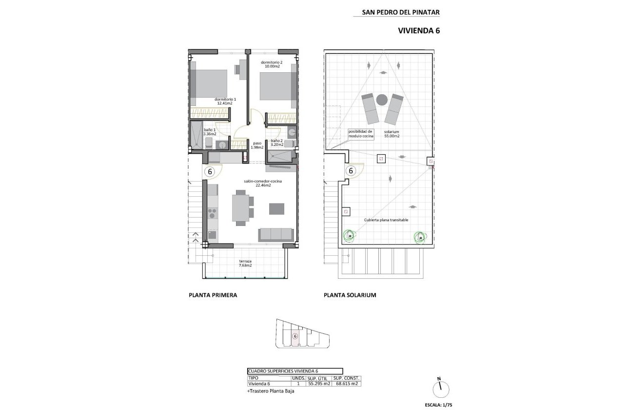 Nieuwbouw Woningen - Bungalow -
San Pedro del Pinatar - Los Cuarteros