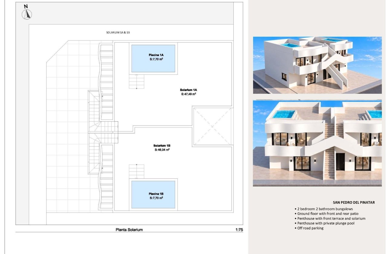 Nieuwbouw Woningen - Bungalow -
San Pedro del Pinatar - Los Peñascos