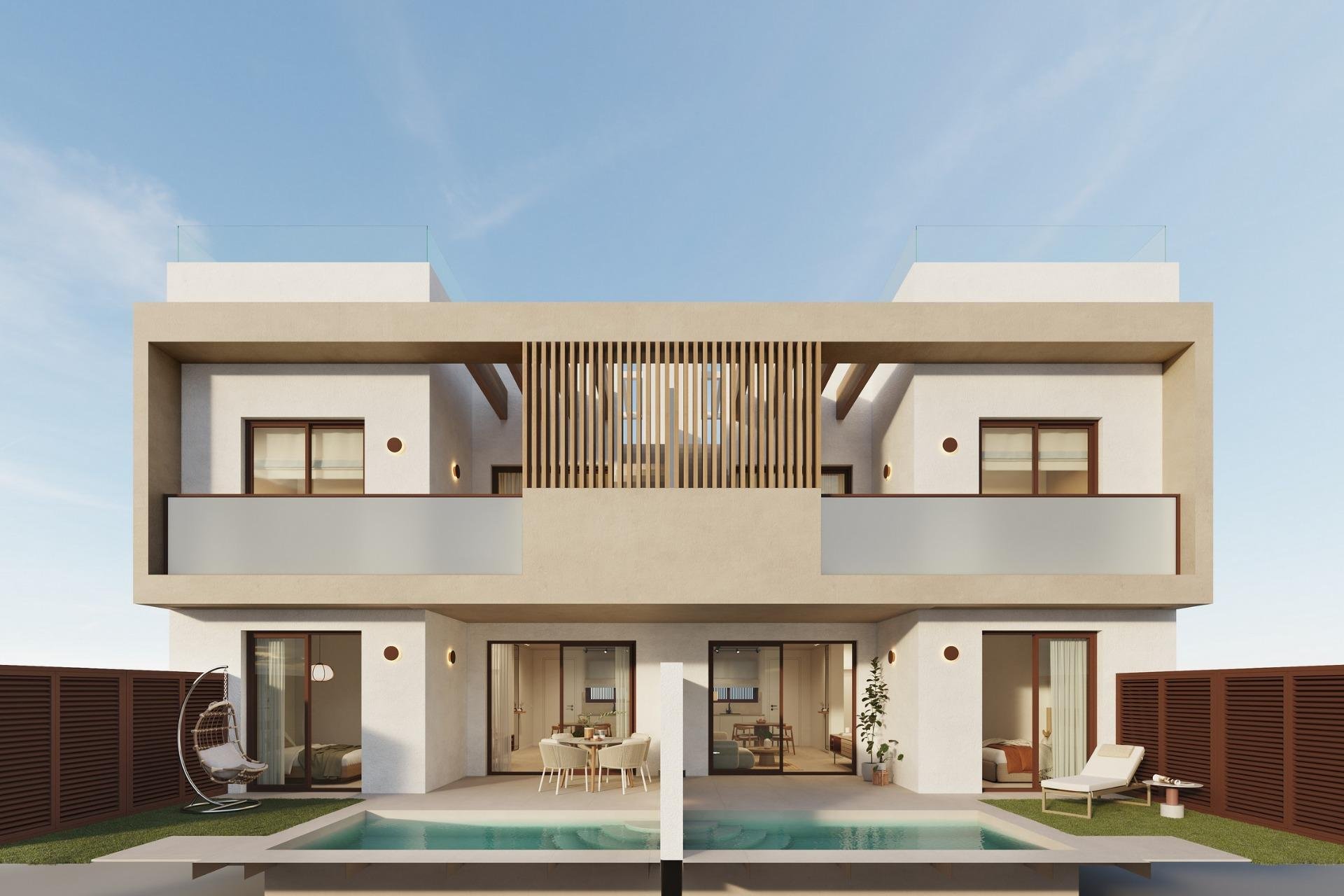 Nieuwbouw Woningen - Bungalow -
San Pedro del Pinatar - Molino de Chirrete