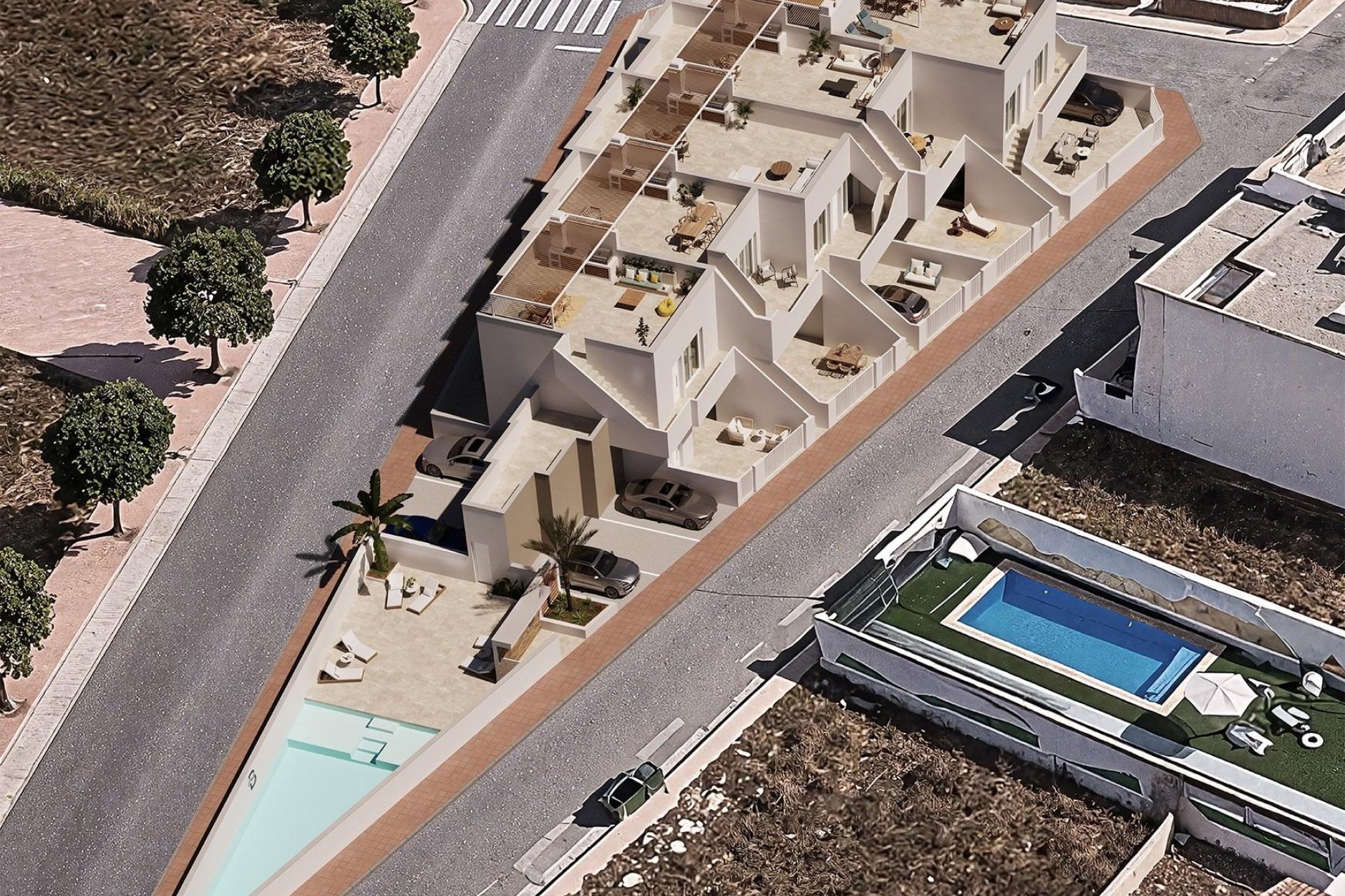 Nieuwbouw Woningen - Bungalow -
San Pedro del Pinatar - Pueblo