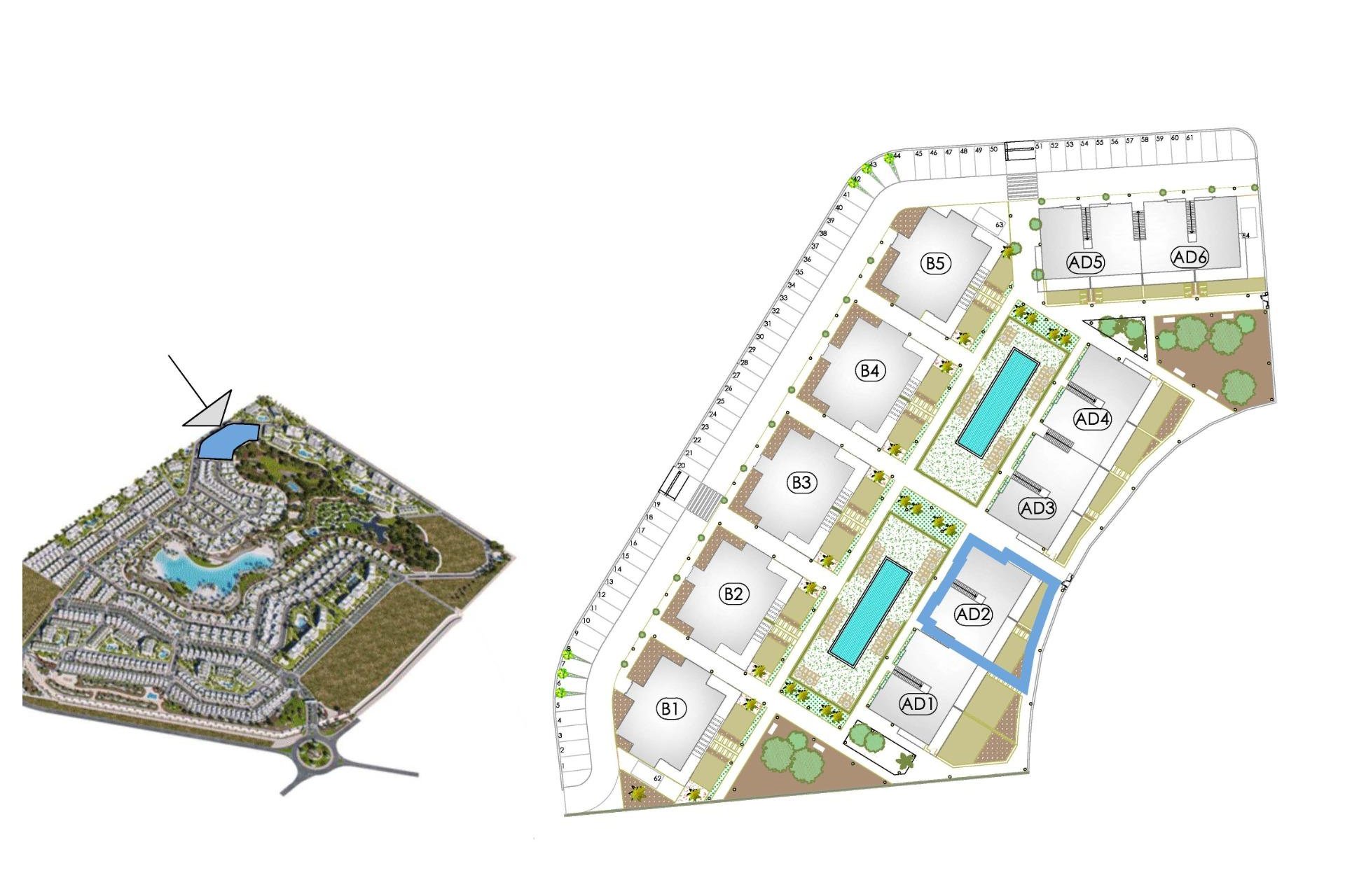 Nieuwbouw Woningen - Bungalow -
Torre Pacheco - Santa Rosalia Lake And Life Resort