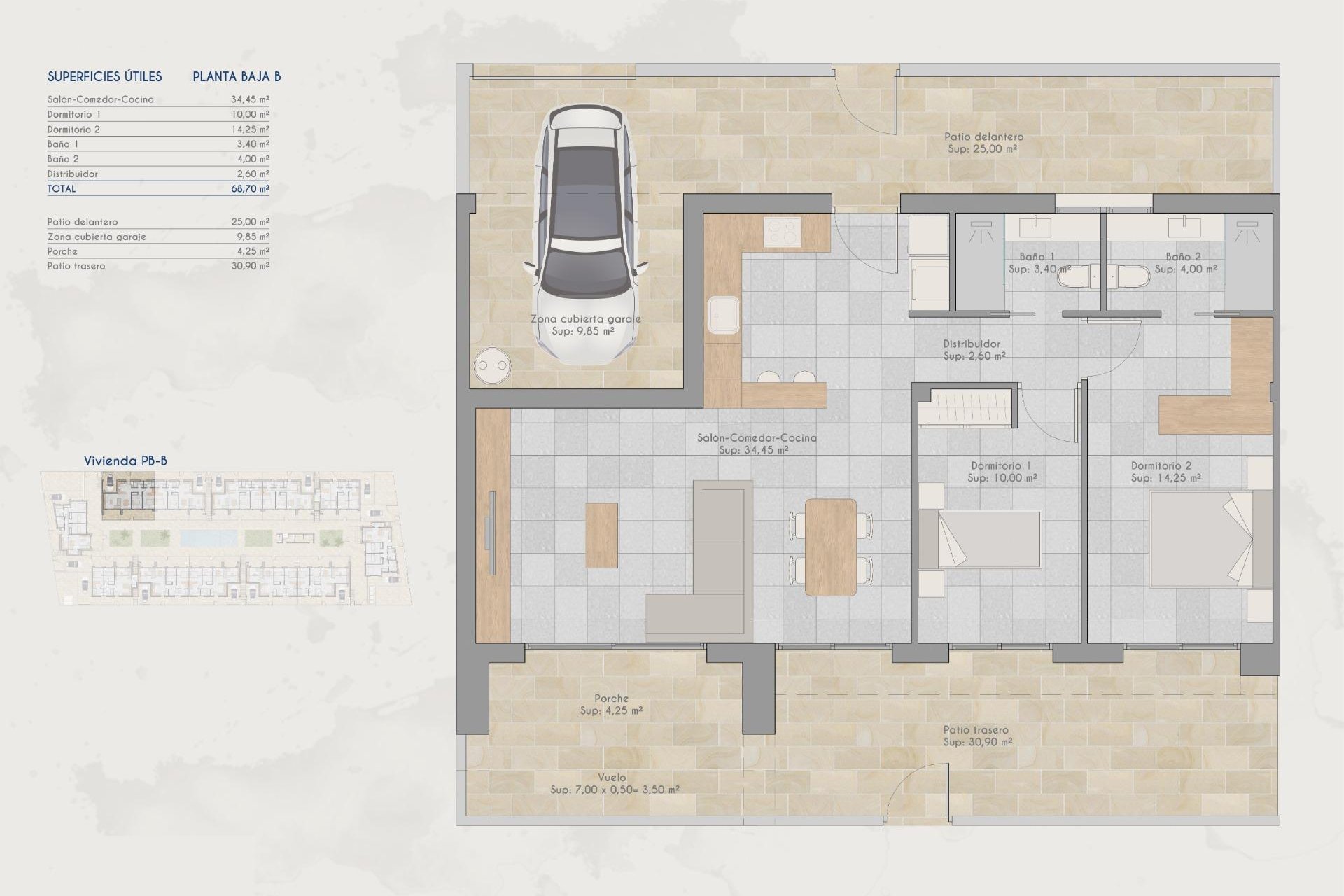 Nieuwbouw Woningen - Bungalow -
Torre Pacheco - Torrepacheco