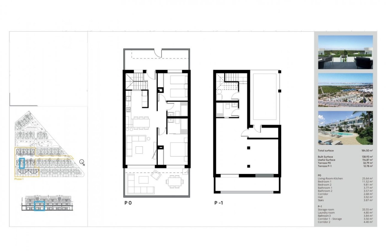 Nieuwbouw Woningen - Bungalow -
Torrevieja - Lago Jardín II