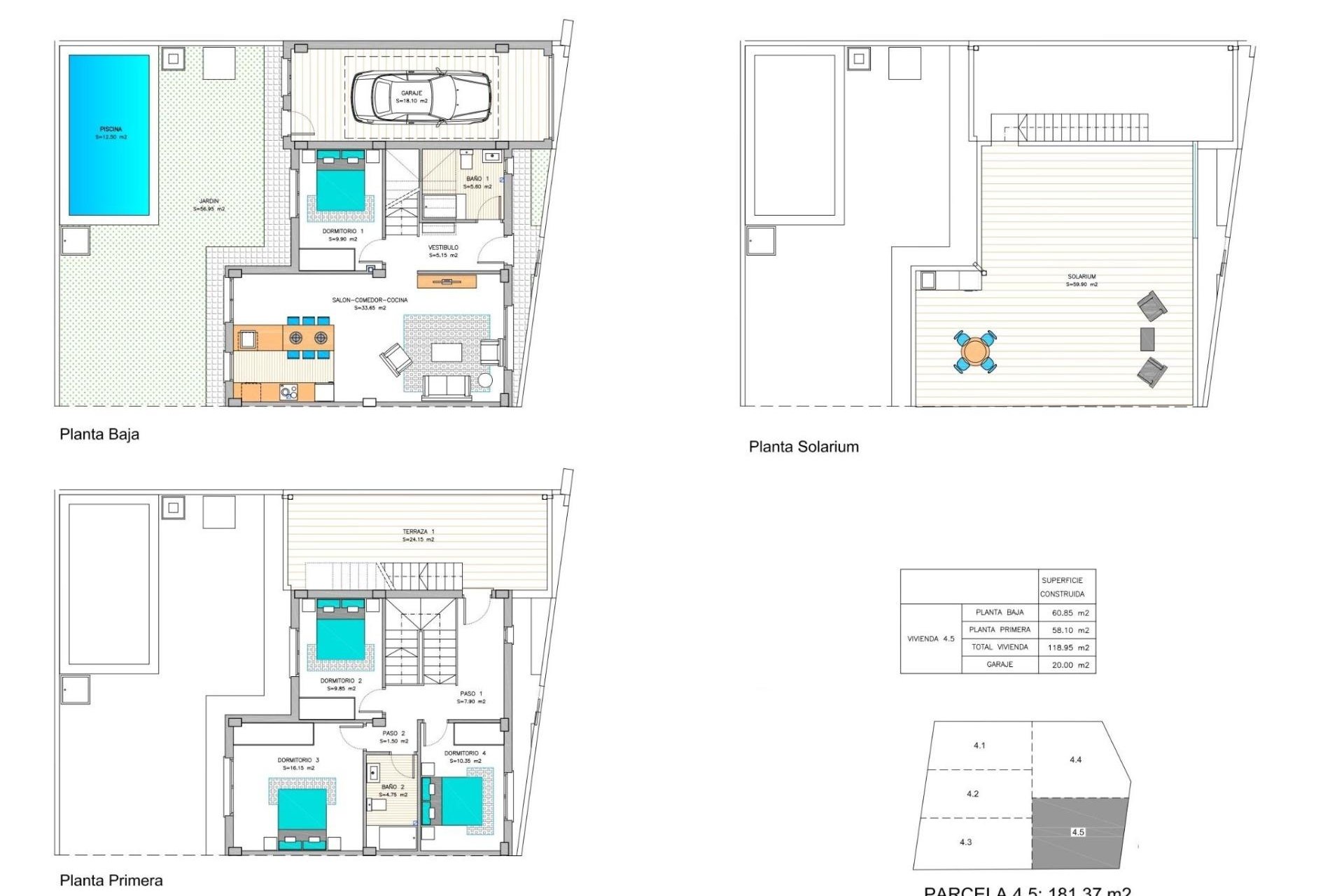 Nieuwbouw Woningen - Chalet -
Los Belones - Centro