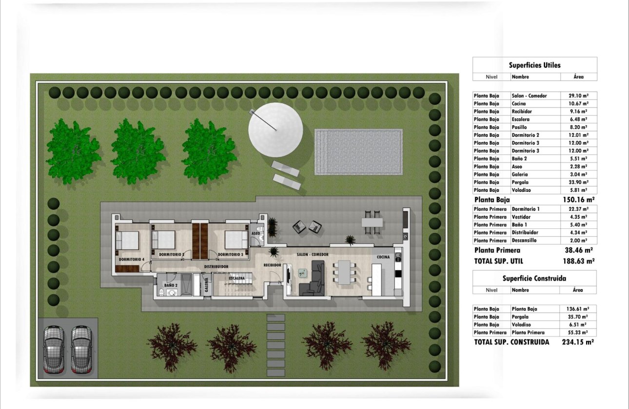 Nieuwbouw Woningen - Chalet -
Pinoso - Pinoso - El Pinós