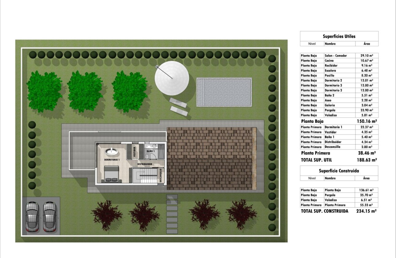 Nieuwbouw Woningen - Chalet -
Pinoso - Pinoso - El Pinós