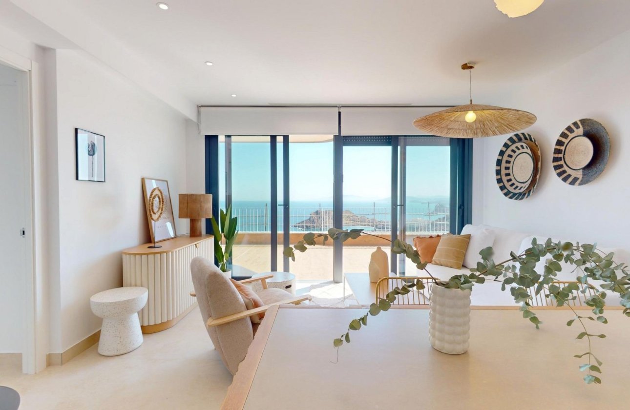 Nieuwbouw Woningen - Ground floor apartment -
Aguilas - Isla Del Fraile