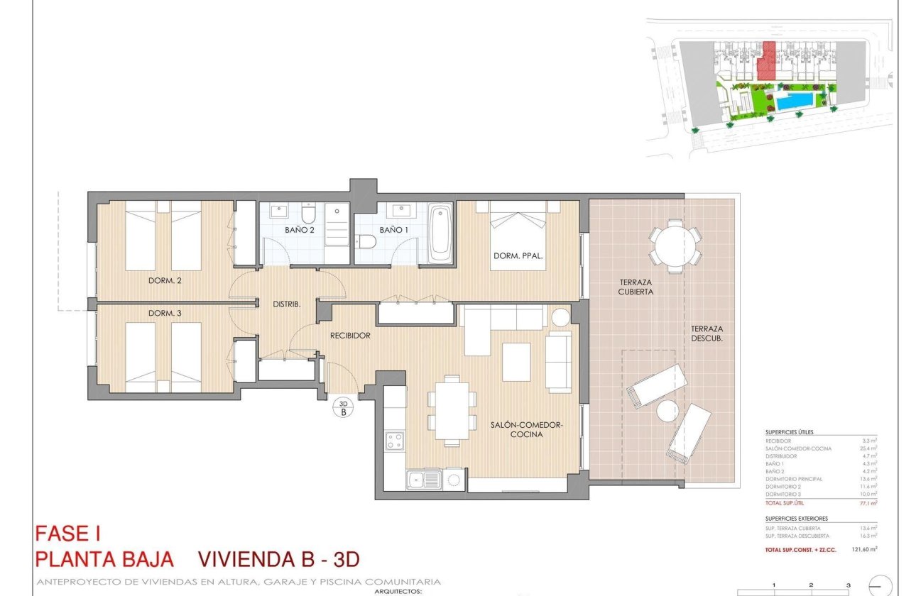 Nieuwbouw Woningen - Ground floor apartment -
Aguilas - Playa de Levante